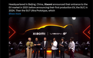 小米登记Vision GT概念车著作权 《GT赛车》28年首次收录中国车 !