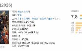 豆瓣7.8分 被称近十年难得一见的神作！《太平年》口碑解禁 吃人的乱世真相 ！