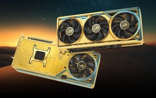 500多万 有史以来最贵！华硕用5公斤黄金打造ROG夜神RTX 5090D显卡 !
