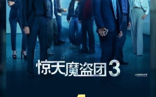 原班人马全员回归 电影《惊天魔盗团3》票房破1亿 ！