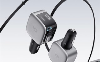 2C1A接口、100W快充！酷态科10号超级车充伸缩线预售：99元 !