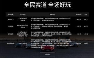 比亚迪全民赛车场对外价格公布：60分钟599元起 可坐仰望U9飙圈 !