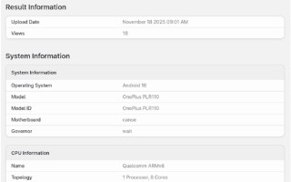 一加Ace 6T首发！高通第五代骁龙8首个跑分来了 多核超越骁龙8至尊版 ！