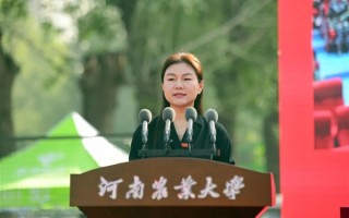 99级校友、小米副总裁张剑慧回母校：出席河南农业大学2025级新生开学典礼 !