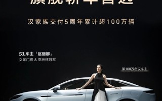 比亚迪汉百万车主画像发布：年轻人占比超64% 近4成未婚 !