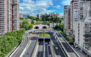 全国首个！四联拱原位拓宽双层隧道通车运营 !