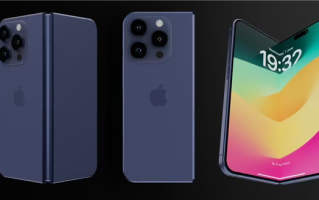 iPhone Fold折叠机渲染图再曝：大屏超薄设计 售价或超2000美元 !