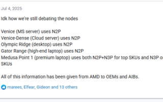 AMD Zen6处理器将由台积电2nm工艺主导！部分低端型号用3nm ！