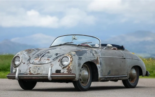 藏在仓库60年！保时捷首款量产车重现天日：锈迹斑斑 价值不菲 !